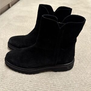 Aquatalia Black Suede Boot